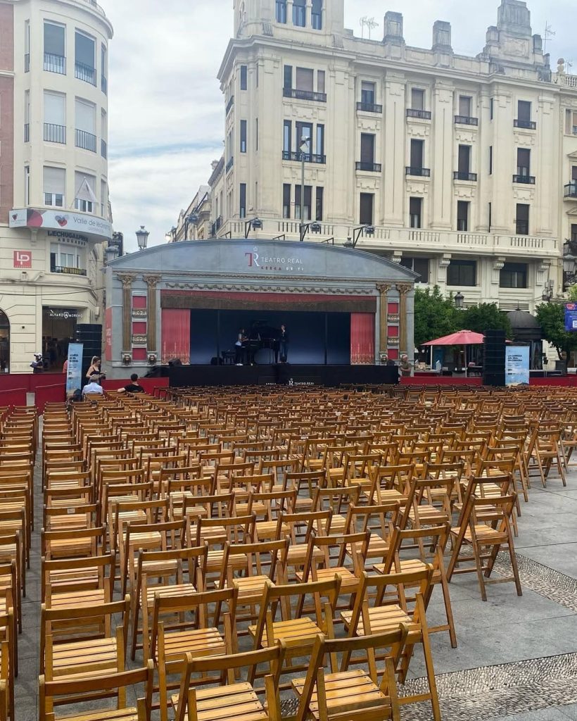 Evento en teatro